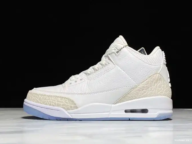 Rep MAX Jordan Retro White 136064-111 Triple Air 3 0401